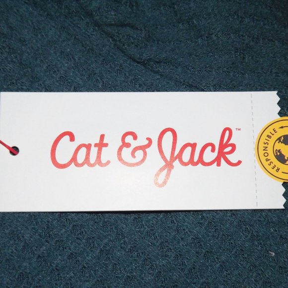 NWT Toddler Girls' Solid Cozy Waffle Long Sleeve T-Shirt - Cat & Jack [104/114] - Picture 3 of 5